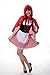 Produktbild DRESS ME UP - Kostüm Damen Damenkostüm Dirndl Haube Sexy Rotkäppchen Red Riding Hood Gr. S / M L213