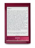 MP3 Wiedergabe Sony Reader Wi-Fi (PRS-T1RC) Rot: E-Book-Reader mit integriertem E-Book-Shop. Neu: Internetzugang per Wi-Fi. Reader Store & offener Browser. 8-stufige Schriftvergrößerung, 6 Schriftarten zur Auswahl