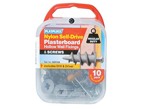 Preisvergleich Produktbild Plasplugs PLASDF235 Gipskartondübel