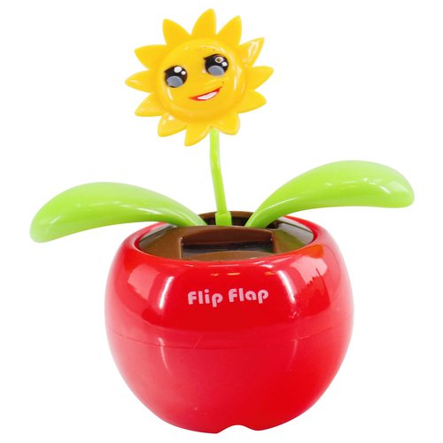 Solar Wackelfigur Blume, Blume mit Solar Wackelfunktion, Sonnenblume