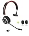 Produktbild Jabra Evolve 65 Bluetooth UC Mono Headset-Set mit Mikrofonkissen und USB-Dongle, kompatibel mit Softphones, Smartphones, Tablets, PC/Mac (6593-829-409)