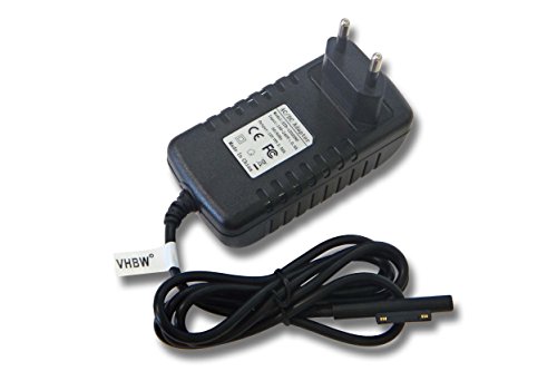 vhbw 220V Netzteil Ladegerät Ladekabel für Tablet, Netbook, Pad Microsoft Surface Pro 3, Surface Pro3