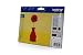 Produktbild Original Tinten Spar-Set Brother LC-121VALBPDR - 4 Tinten-Patronen - Schwarz, Cyan, Magenta, Gelb - 4 x 300 Seiten