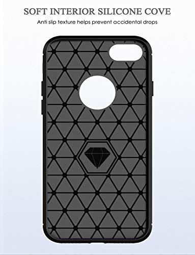 Vankwok-Cover-iPhone-7-Sottile-Custodia-iPhone-8-Silicone-TPU-Design-in-Fibra-di-Carbonio-Originale-Custodia-per-Apple-iPhone-7-e-8-47-inch