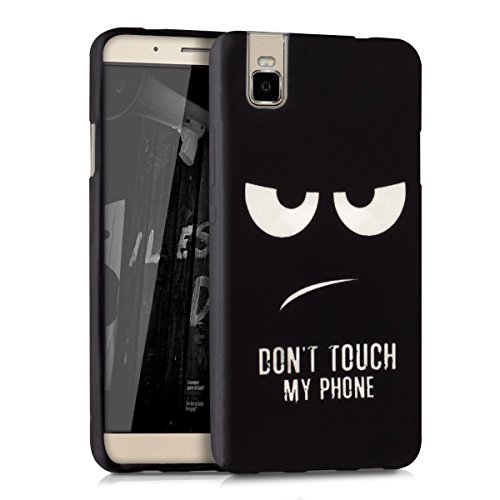 kwmobile Funda para Huawei ShotX - Case para m vil en TPU silicona - Cover trasero Dise o Don t touch my Phone en blanco negro reviews kwmobile Funda para Huawei ShotX - Case para m vil en TPU silicona - Cover trasero Dise o Don t touch my Phone en blanco negro