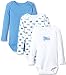 NAME IT Baby Boys NITBODY LS M B NOOS Bodysuit, Multicoloured (Regatta), 92 (DE)