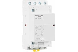 WEBN 220 Série 4 P 16A/25A Manuel d'utilisation Contacteur modulaire à rail DIN domestique Contacteurs 4NO/2NO + 2NC/4NC (25A, 2NO2NC)