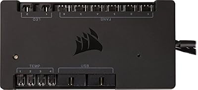 Corsair Commander Pro Contrôleur numérique de Ventilateur et éclairage RVB Noir