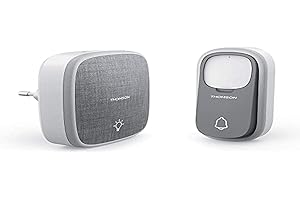 Thomson - Carillon - Kinetic Halo, Plug, Design épuré , simple d'utilisation, Portée de 150m, compatible avec toute domotique sur 150m - 513133