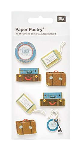 Preisvergleich Produktbild 3D Sticker Gepäck