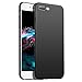 Price comparison product image iPhone 7 plus case, iPhone 8 plus case cover, EZZYMOB [Ultra Thin] [Slim Fit] Apple iPhone 7/8 Plus Matte Finish Phone Case with Superb Grip [Support Wireless Charging] [Screen Protector friendly] (iPhone 7/8 Plus Black)