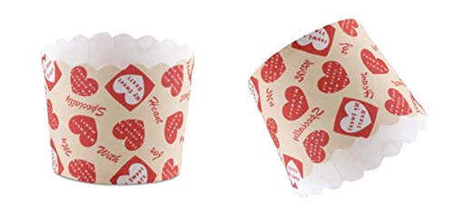 Fletion 100 Stück Bunte Cupcake Wrappers Hohe Temperatur Backen Tassen Fest Papier Muffin Cup Cupcake Papierbecher für Hochzeit Geburtstag Party DIY Cake Decoration - 5