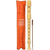 Hohner Hohner Flute 9516 Ivory Disassembled Orange Case