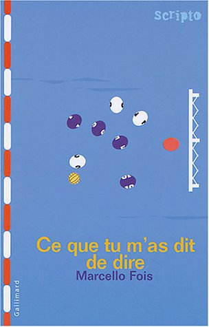 couverture de : Ce que tu m'as dit de dire
