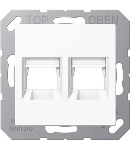 CableMarkt - Pack 6 unités Keystone RJ45 Cat.6A FTP femelle vers TB110