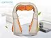 Price comparison product image Neck and Shoulder Massager Deep Shiatsu Technology with Heat, Car/Office Chair Massager, Neck, Shoulder, Back AM-6 (Beige