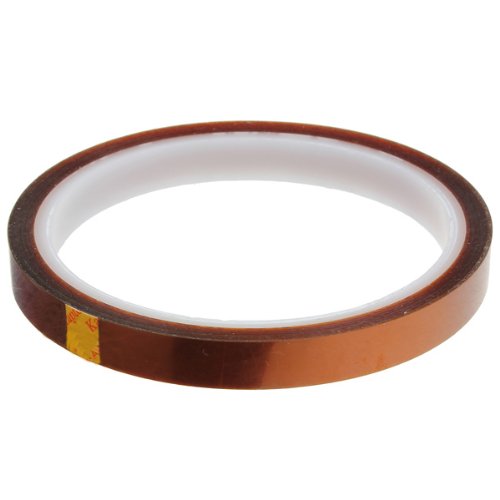 10mm Band Klebeband hitzebeständiges Abdeckband Heißklebeband bis 350°C Wärmeklasse