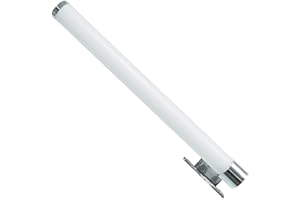 FactorLED Lámpara de Espejo Baño LED 6W, 30cm, IP44 a prueba de agua, Aplique Pared Cromado Luz Blanca Natural 4000K Gran luminosidad (6w - 30cm)