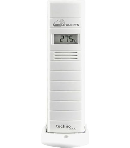 Technoline MA 10200 + Gateway - Sensore WiFi Per Monitoraggio Temperatura E Umidità In Casa, Serra, Terrario, Cantina, Con App E Allarmi