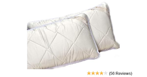 Merino Wool Two Pillows 45 X 75cm Quality 100 Hypoallergenic