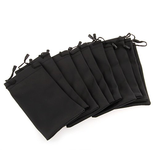 10X Brillenetui Brillenbeutel Sonnenbrillen Tasche Etui