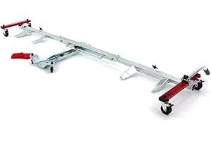 Ace Bikes AceBikes MotorMover Motorrad Rangierhilfe für Seitenständer Silber/Rot