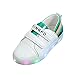 Produktbild Streifen LED-Leuchten Schuhe Kleinkind Kinder,ABSOAR Baby Mädchen Jungen Sportschuhe Mode Einzelne Schuhe 2018 Sommer Sneakers Lässig Turnschuhe für 1-6 Jahr (5.5-6 Jahr, Grün C)