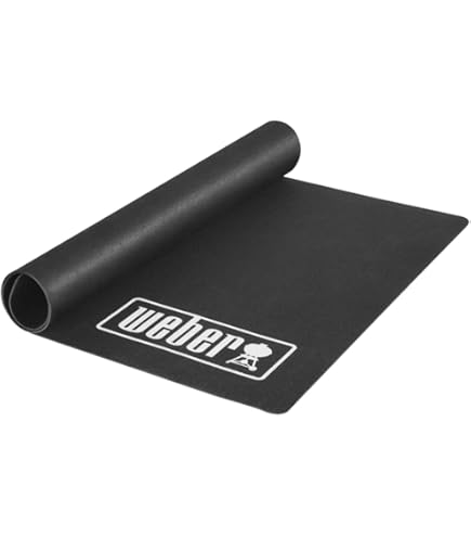 Floordirekt Bologna Grillbeschermingsmat, moeilijk ontvlambaar, 2 maten, 5 designs, grillmatten voor het grillen in de tuin, buitenmatten voor de barbecue, 180 x 180 cm