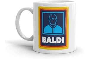 TheAbstractix Baldi Mug – Funny Coffee Mug for Dad, Grandad & Men - Birthday and Christmas Gifts for Dad - Father’s Day Gift | Novelty Ceramic Coffee Cup - Fun Gifts for Him & Family