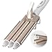 Price comparison product image Three Barrel Curling Iron Wand Quick Heated Curling Wand for Women*Girls Hair Style