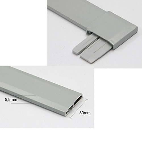Lichtschachtabdeckung Basic 115 x 60 cm ALU Rahmen + EVA Gewebe individuell kürzbares Schutzgitter, einfache Montage ohne Bohren - 4