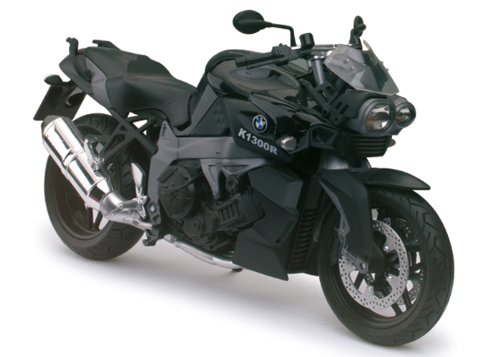 Preisvergleich Produktbild BMW K1300R schwarz Automaxx Motorrad Modell,1:12