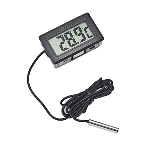 Preisvergleich Produktbild Morza Digital LCD Thermometer für Kühlschrank Kühlschrank Gefrierschrank Temperaturmessgerät -50 bis 110 ° C