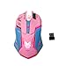 Produktbild Neu-drv-Wireless Mute Charge Spiel Maus, Pink Girl With-optische Maus