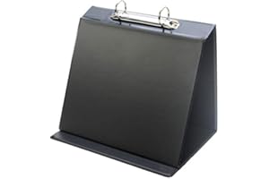 Lansdale A5 Presentation Table Top Flipchart Binder (Black)