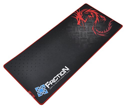 Fricton Gp-003 Gaming-Matte Von Dragon War/Stärke: 4 Mm/Seiden-Finish für präzises Tracking, Gummiunterseite, waschbar, Komfortabel, Stabil - 3