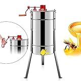 ★Extractor de miel 4 veces hecho de acero inoxidable