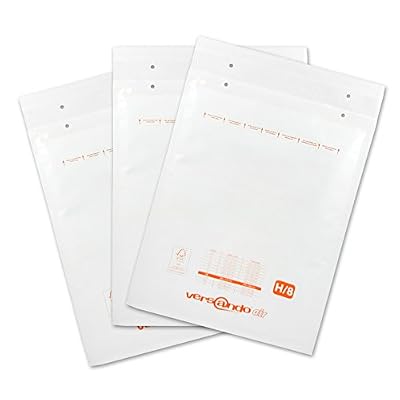Versando - 100 Enveloppes à bulles, format H8, 290 x 370 mm extérieur, blanc