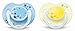 Philips AVENT SCF176/18 Glow in the Dark Night-Time Soother 0-6 Months (Colours May Vary, 2 Soothers