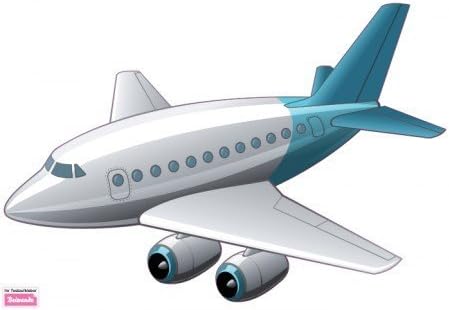 Beiwanda Wall Sticker Boeing-747 _ 24 x 17.5cm