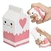Produktbild bobo4818 12CM * 5.5CM Nette Weiche Rosa Joghurt-Flasche Super Langsam Steigende Kinder Spielzeug