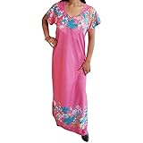 Indiatrendzs Women Nighty Polka Dot Printed Hosiery Nightwear ( Chest 42 )