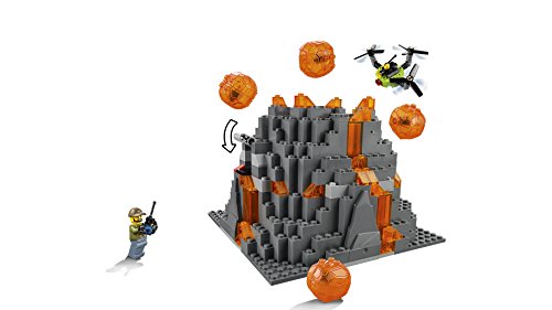 LEGO-City-60124-Set-Costruzioni-City-Vulcano-Base-Delle-Esplorazioni-Vulcanica