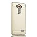 Produktbild Culater für LG V10 F600 Luxus dünne Aluminium Metallstoß Spiegel PC zurück Fall Case Cover Gold