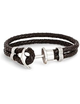 Anker Armband PH Edelstahl - Echtleder