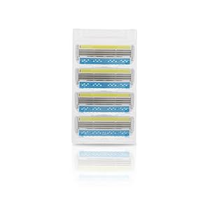 Dorco Pace 3 Replacement Cartridges – Razor Blades for Men – Common Docking System Compatible With Any Dorco Handle… - Image 3