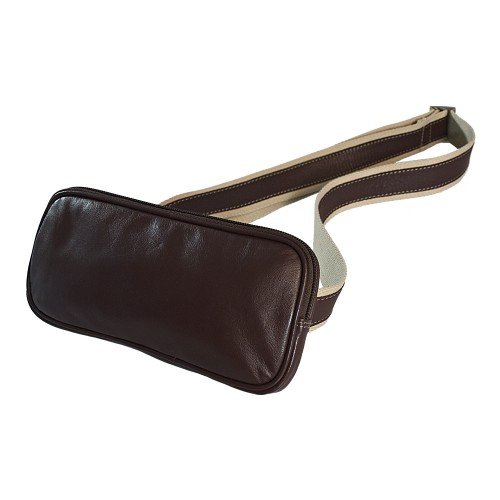Luxus Multifunktions Laptoptasche und Sleeve aus Leder für Netbooks bis (12,1 Zoll). Lapster Equinox. 25x22x6 - 4
