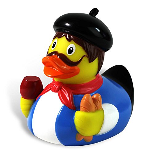 HC-Handel 919929 Vinyl Badeente „Franzose“ 9 cm bunt - 3