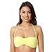 Red Herring Womens Yellow Plain Bandeau Bikini Top 14