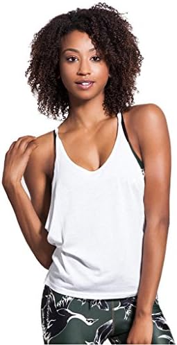 Byjia Women Blouse Vest Sleeveless Casual T-Shirt Tops Yoga Sport Workout Sleeveless Tee Shirts Performance Fitness /Pack Of 2/ . White . S